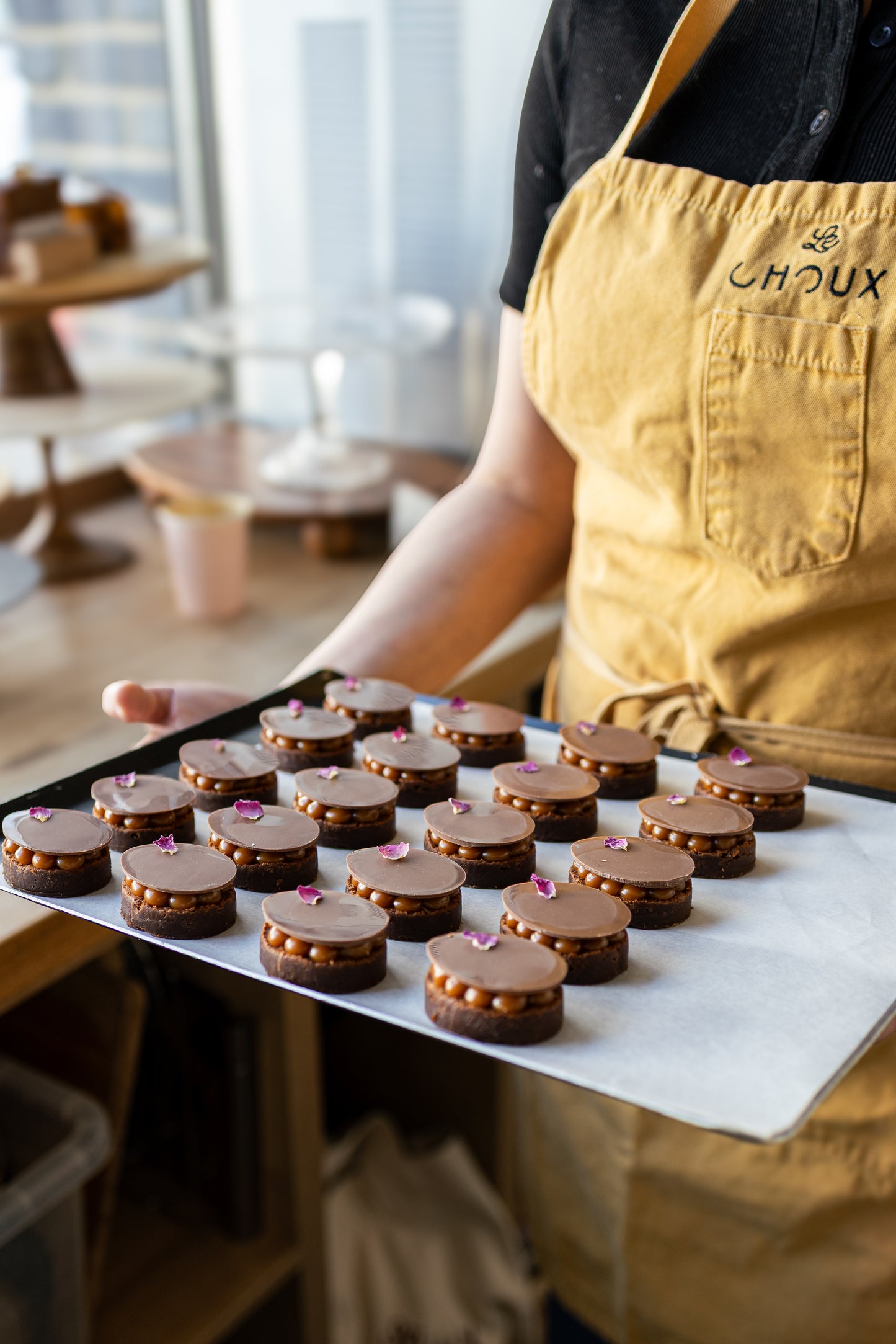 Salted Caramel Easter Egg Brownies