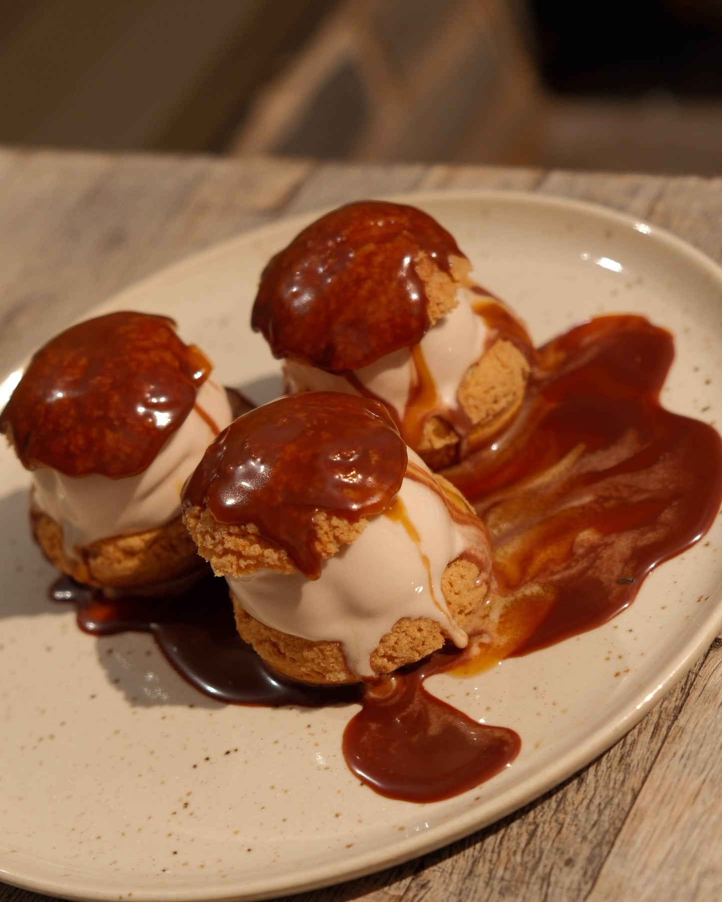 Ice Cream Profiteroles