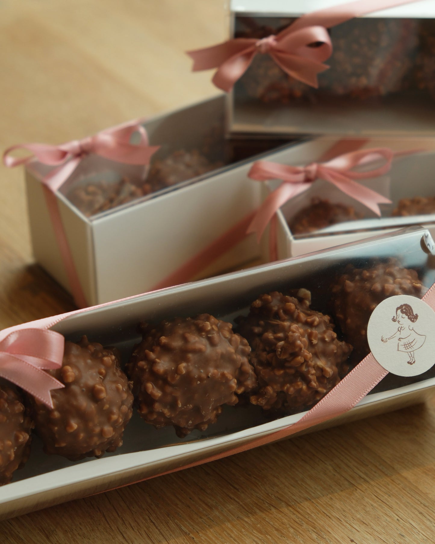 Milk Chocolate Hazelnut Rochers