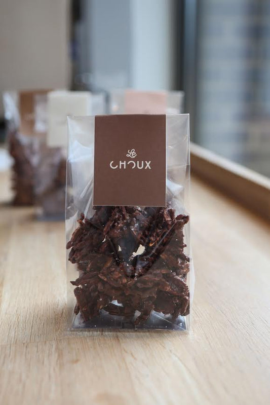 Dark Chocolate & Sea Salt Almond Clusters