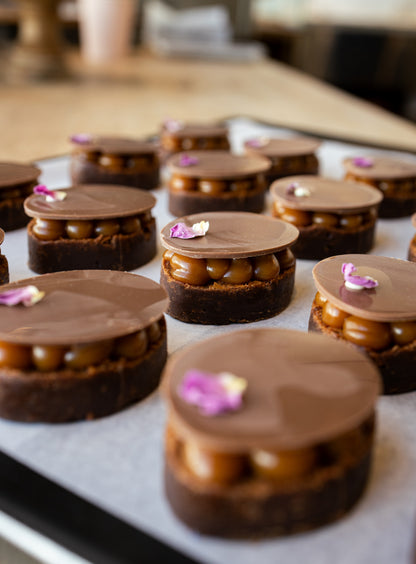 Salted Caramel Easter Egg Brownies