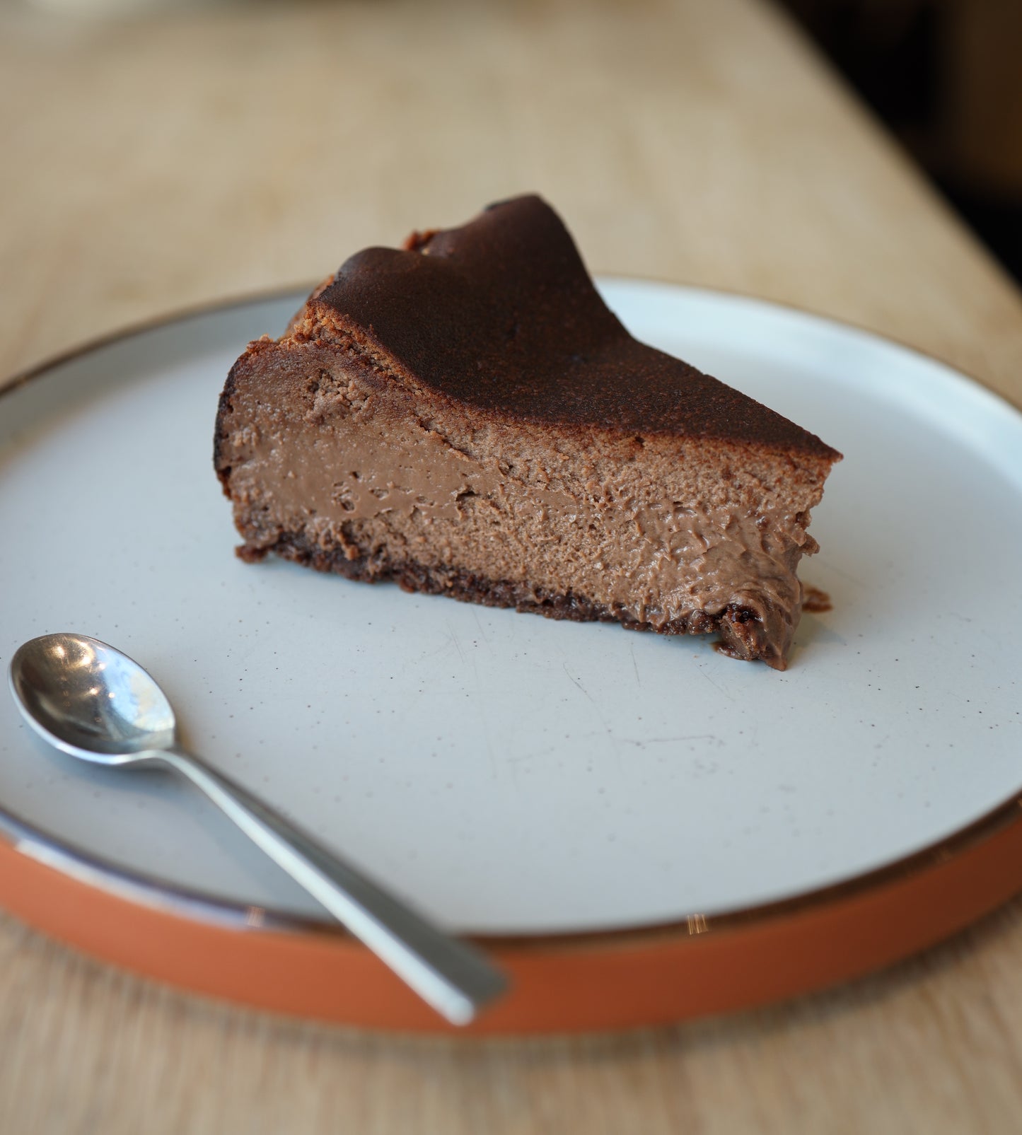 Chocolate Basque Cheesecake
