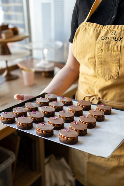 Salted Caramel Easter Egg Brownies