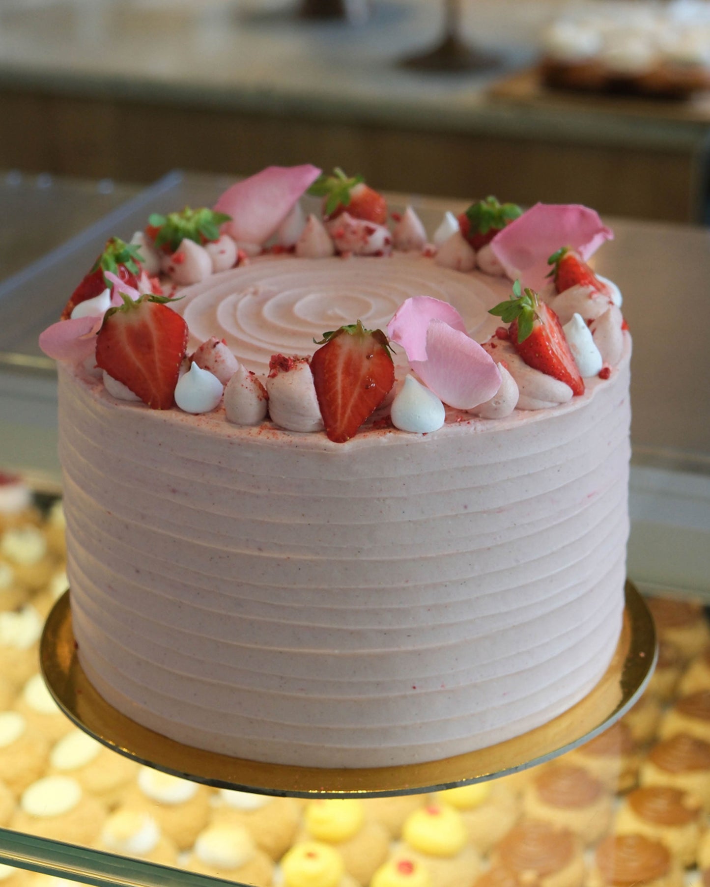 Strawberry Mascarpone Cake