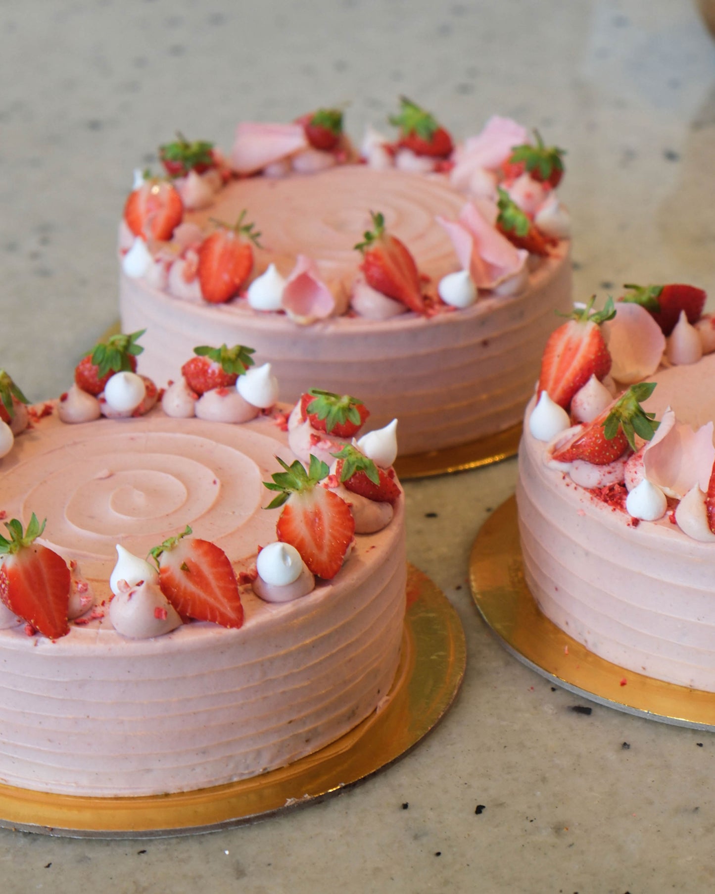 Strawberry Mascarpone Cake
