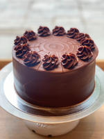 Load image into Gallery viewer, Dark Chocolate &amp; Sour Cream Fudge Cake
