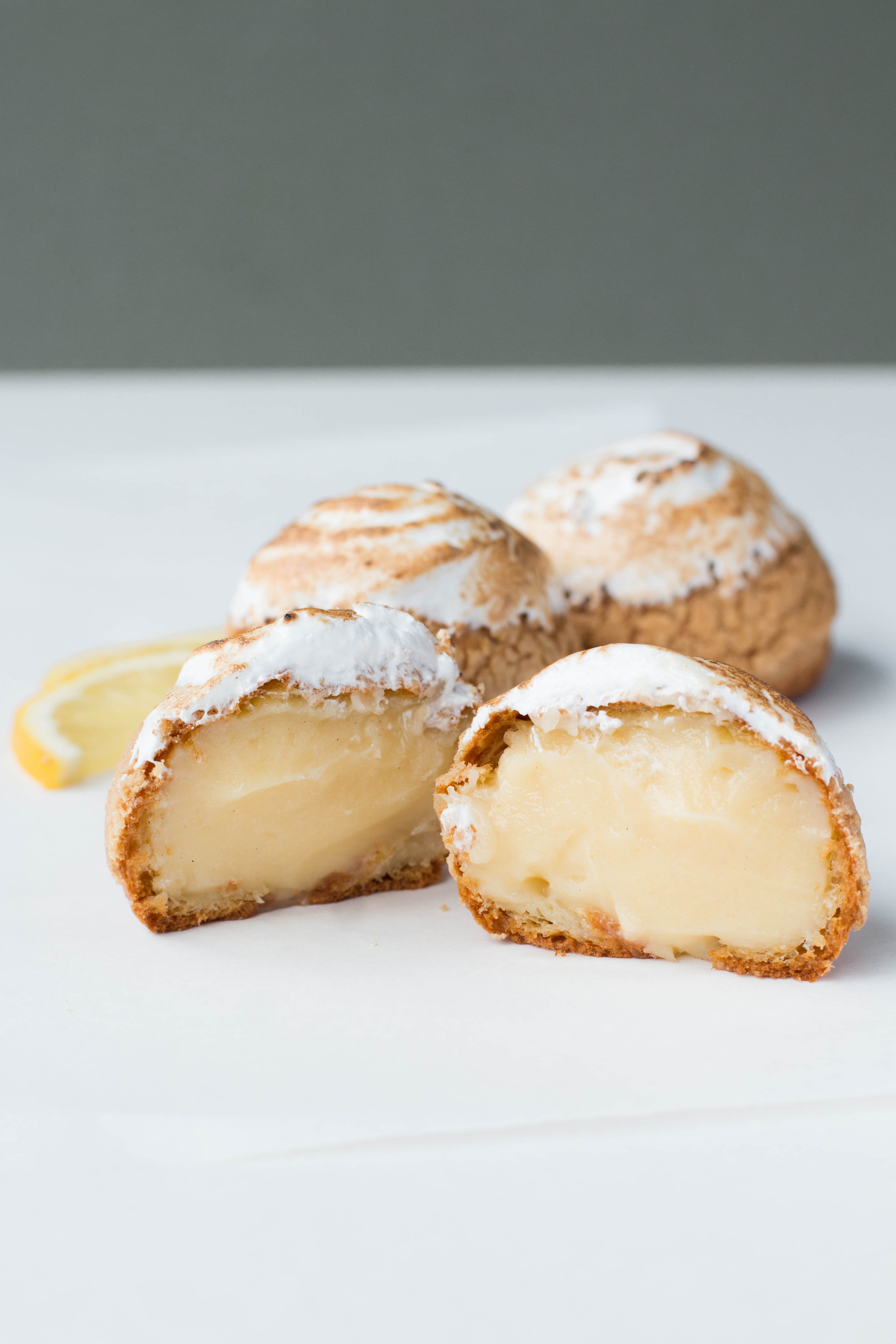 Lemon Meringue Choux