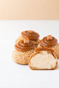 Salted Caramel Fudge Choux