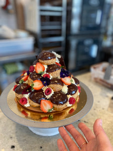 Profiterole Cake