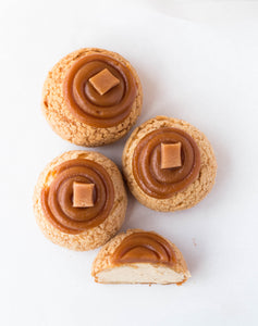 Salted Caramel Fudge Choux